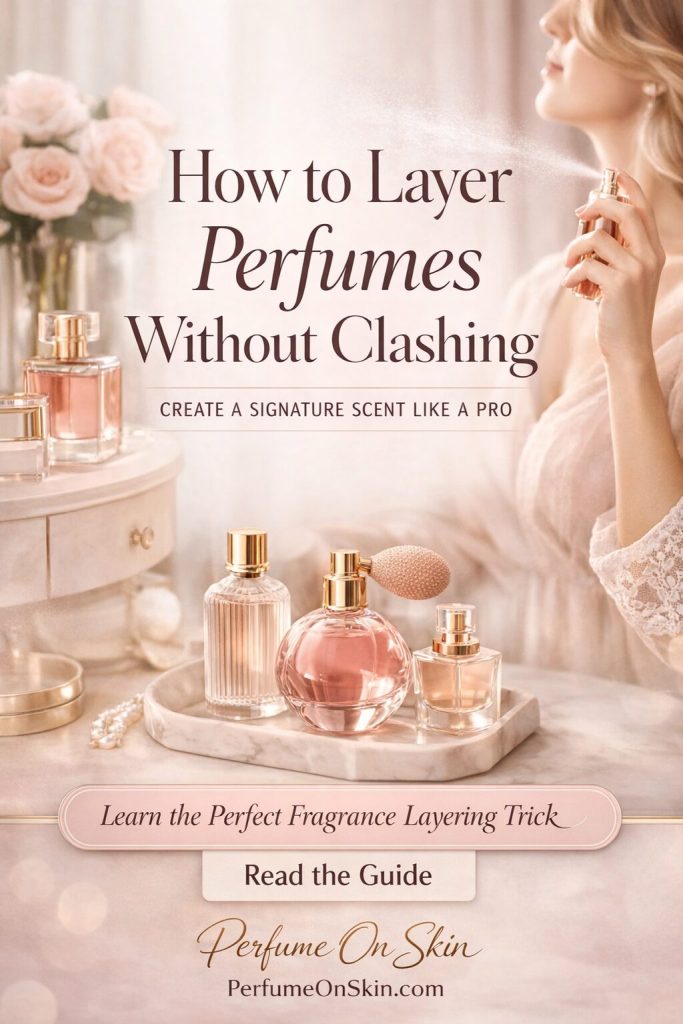 Layer Perfumes Without Clashing-PerfumeOnSkin com