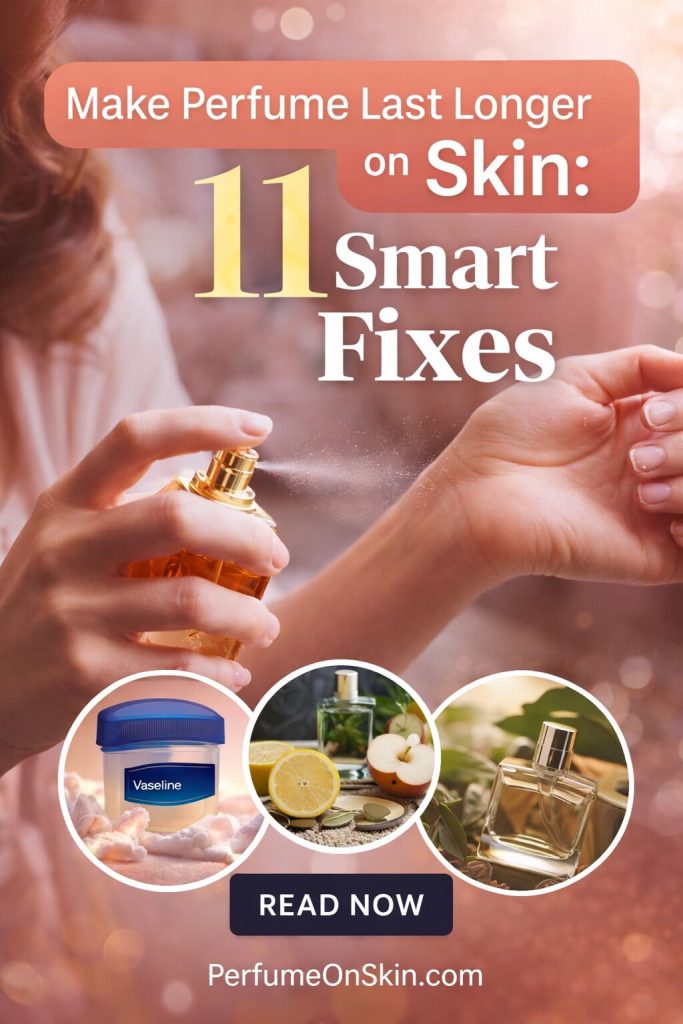 Make Perfume Last Longer on Skin Fixes