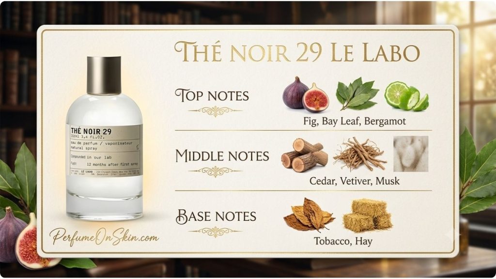 Le Labo–Thé Noir Best Perfumes for Date Night
